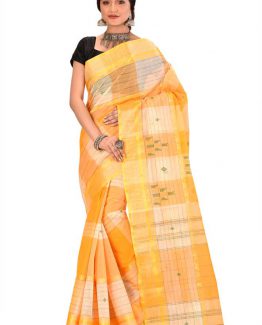 thecrazylooms-DhaniakhaliCottonSaree-Flavour Of Bengal