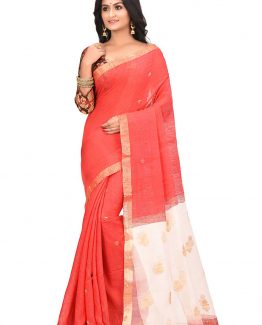 Matka Silk Jamdani Saree