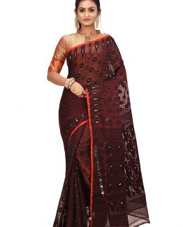 Jacquard Jamdani Saree