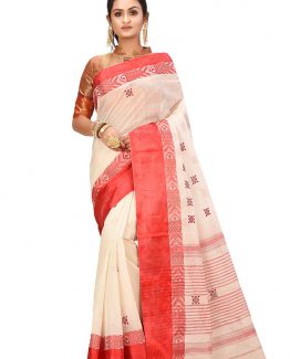 Dhaniakhali Tant Saree