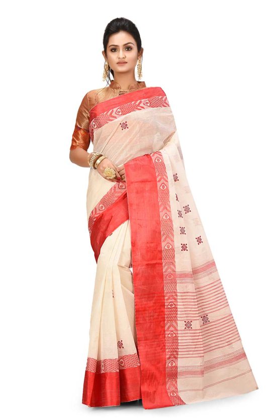 Dhaniakhali Tant Saree