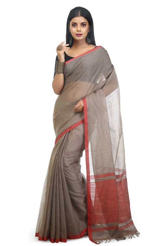 Fulia Handspun Cotton Saree