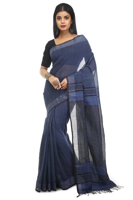 Fulia Handspun Cotton Saree