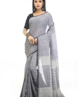 jamdani handspun cotton saree