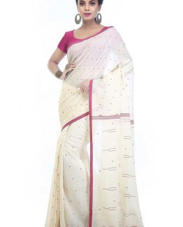 Jamdani Muslin Saree