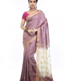 Jamdani Matka Silk Saree