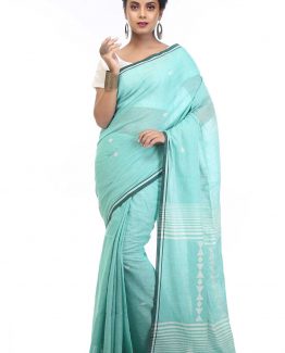 jamdani handspun cotton saree