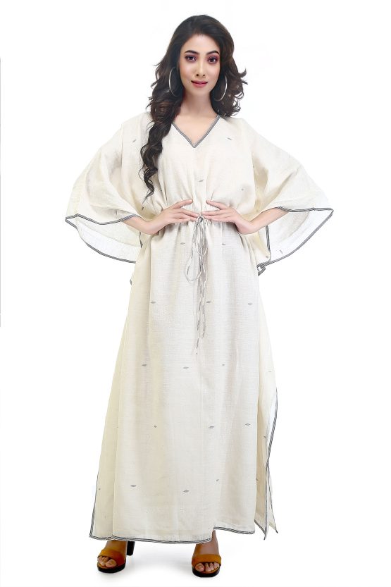 jamdani kaftan