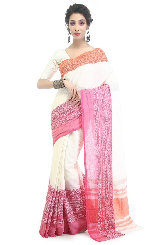 Begampuri Cotton Saree