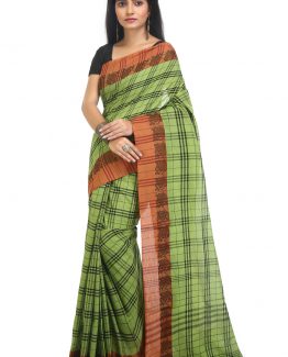 Tangail Cotton Saree-Pacchi