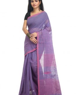 Fulia Cotton Saree-Morning Glory