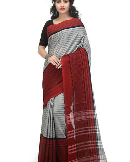 Begampuri Cotton Saree-Dobli Mirch