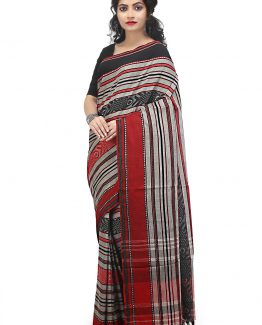 Dhaniakhali Cotton Saree-Bengal Barb